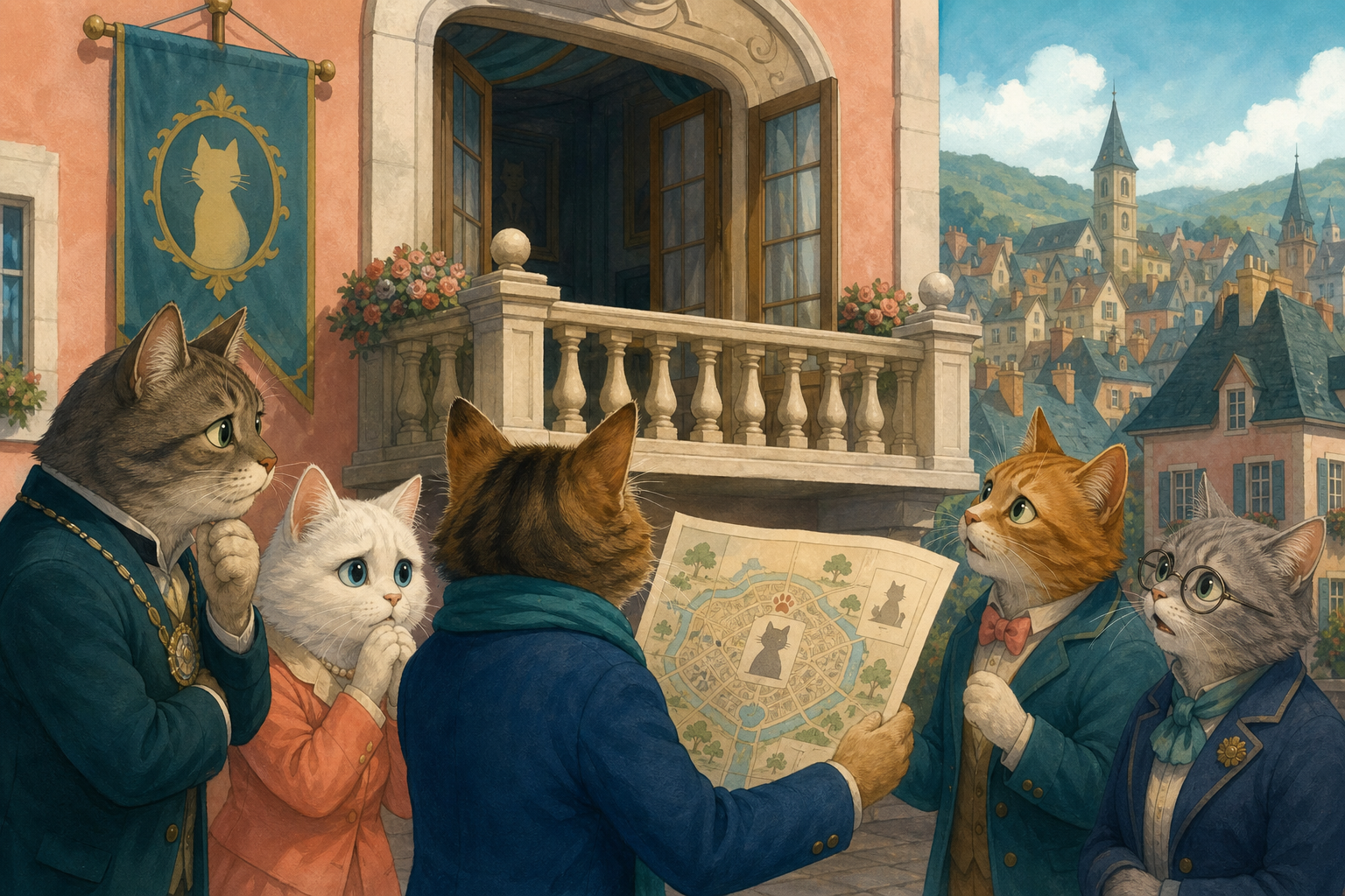Illustration zur Meldung: Bürgermeisterkatze Minka spurlos verschwunden