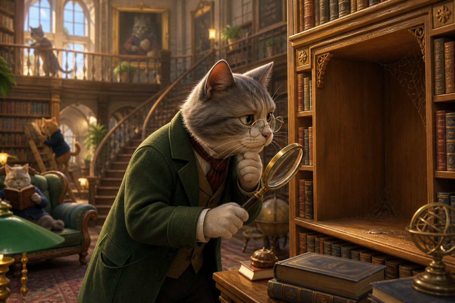 Illustration zur Meldung: Seltenes Katzenkochbuch aus Bibliothek verschwunden