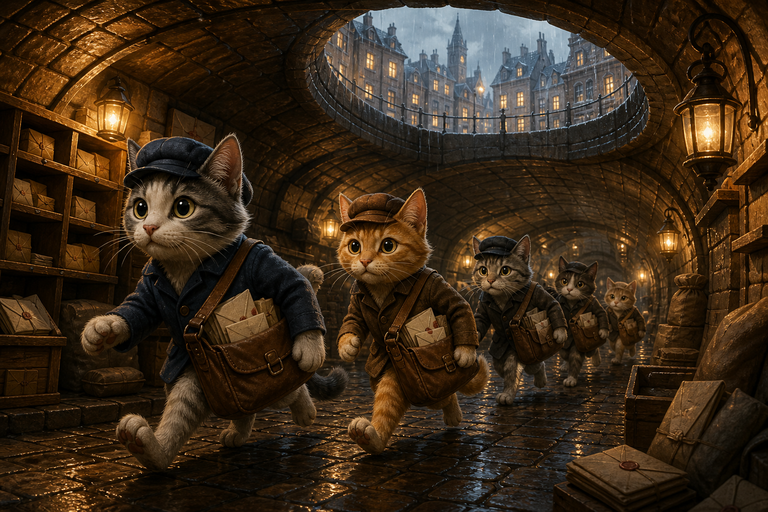 Illustration zur Meldung: Tunnel war historische Katzenpost-Route